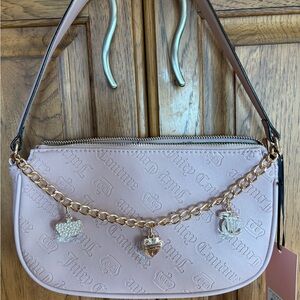 NWT Juicy Couture Not Your Babe shoulder bag Dusty Blush